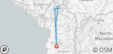  North Albania: Pass from Valbona to Theth - 5 destinations 