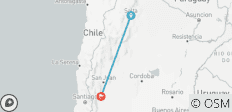  Wijnen en hoge bergen: Salta &amp; Mendoza - 3 bestemmingen 