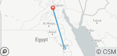  5 Days Tour Package Discover Cairo and Luxor by Fight \&quot; 3 Nights in Cairo &amp; 1 Night in Luxor - 4 destinations 