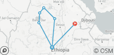  12 Days Ethiopia\'s Historic North simen Trekking and Danakil Depression - 7 destinations 