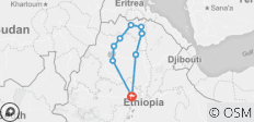  Äthiopiens historischer Norden und die Danakil Senke - 15 Tage - 9 Destinationen 