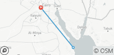  Das Beste aus Kairo und Hurghada - 6 Tage - 3 Destinationen 