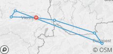  Weihnachtsmärkte Donaukreuzfahrt: Von Wien nach Wien über Budapest mit der MS Fidelio 4* - 7 Destinationen 