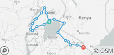  Découverte de l\'Ouganda et de la Tanzanie - 15 jours - 20 destinations 