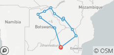  Real Southern Africa (including Bulawayo) - 12 destinations 