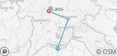  Circuit des hauts lieux du Laos de Vientiane à Luang Prabang en passant par Xieng Khouang et la Plaine des Jarres - 5 destinations 