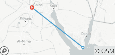 7 Days Cairo and Sharm El Shiekh Holiday - 3 destinations 