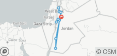  Juwelen van Jordanië - Groepsrondleiding door plaatselijke bewoners - 11 bestemmingen 