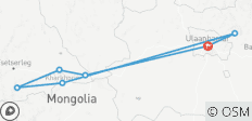  Circuit en Mongolie centrale 7J/6N - 7 destinations 