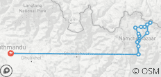  18 días - explora el Everest - Cho la Cross - 20 destinos 