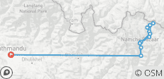  15 jours - Trek de luxe au camp de base de l\'Everest - 18 destinations 