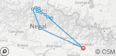  17 Dagen - Annapurna Met Tilicho Meer (inclusief Thorong Phedi) - 14 bestemmingen 