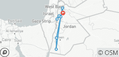  Korte reis naar Jordanië - een groepsreis, geleid door locals - 9 bestemmingen 