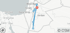  Kurze Jordanien Gruppenreise mit Einheimischen - 9 Destinationen 