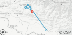  Randonnée des crêtes de la vallée de Katmandou - 4 jours - 7 destinations 