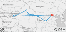  Journey on the Silk Road - 12 Days - 9 destinations 