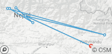  Mohare Danda Trek - 10 Tage - 9 Destinationen 