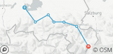  Salzalpensteig – Hiking Trail 1 - 7 destinations 
