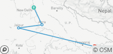  Circuito de lujo al Triángulo de Oro con Benarés - 4 destinos 