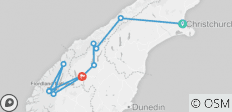  Abenteuer auf der Südinsel Rundreise - 11 Destinationen 