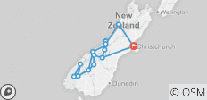  New Zealand Winter Adventure - 19 destinations 