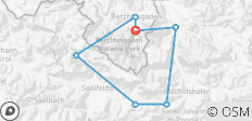  Bayerische &amp; Salzburger Alpen - 7 Destinationen 