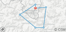  Beierse &amp; Salzburger Alpen - 7 bestemmingen 