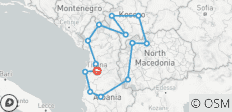  Rondreis Albanië - Kosovo - Noord-Macedonië - 14 bestemmingen 