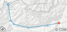  Lake Reschen - Meran hike &amp; charm 7/6 - 6 destinations 