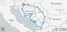  La grande expérience des Balkans - 17 destinations 