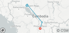  Circuit de 5 jours au Cambodge, de Siem Reap à Phnom Penh - 5 destinations 