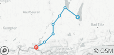  King-Ludwig-Way - 7 destinations 