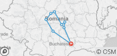  3 Tage Reise in Rumänien - 9 Destinationen 