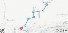  Von München ins Allgäu - 7 Destinationen 