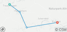  Altmühltal Panoramaweg, Treuchtlingen - Eichstätt - 4 bestemmingen 