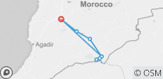  Kamel-Trekking Tour nach Erg Zahar - 7 Tage - 7 Destinationen 