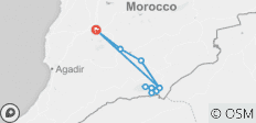  Camel Trek 9 dagen naar Erg Chigaga - 7 bestemmingen 