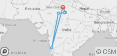  Triangle d\'or et Goa - 10 jours - 6 destinations 
