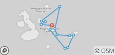  Galápagos – Zentrale und östliche Inseln an Bord der Reina Silvia Voyager (reine Kreuzfahrtreise) - 13 Destinationen 