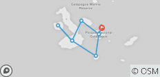  Galápagos – Westliche Inseln an Bord der Reina Silvia Voyager (reine Kreuzfahrtreise) - 10 Destinationen 