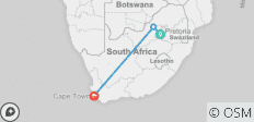  Johannesburg &amp; Kapstadt - 10 Tage - 3 Destinationen 