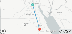  Kairo &amp; Luxor Rundreise - Neues Museum &amp; Tal der Könige (inkl. Flug, 5 Tage) - 6 Destinationen 
