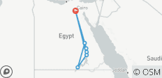  Ägypten &amp; Nilkreuzfahrt inklusive Inlandsflüge - 11 Destinationen 