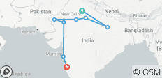  18 días de maravillas de la India: circuitos por el desierto, espiritualidad y cultura de Benarés - 8 destinos 