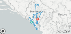  Het beste van Montenegro Tourpakket 7 dagen / 6 nachten - 13 bestemmingen 
