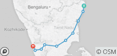  Indien - Radreise von Küste zu Küste - 10 Destinationen 