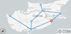  Tailor-Made 7 Days Private Cyprus Tour, Daily Start - 10 destinations 