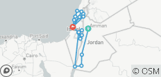  Israël &amp; Jordanië: alles zien en beleven in 10 dagen, 1e klas maatwerkreizen - 22 bestemmingen 