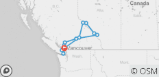  Las Montañas Rocosas y el oeste de Canadá - 13 días - 11 destinos 