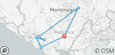  Mini Montenegro - 4 Tage - 7 Destinationen 